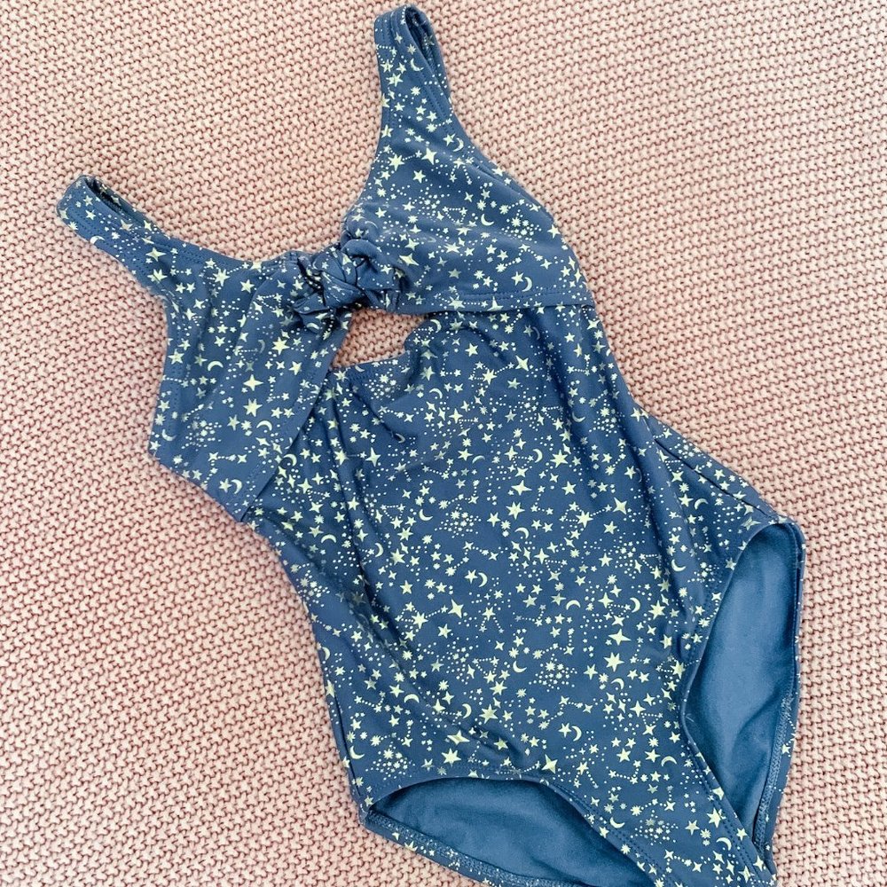 starry bathing suit